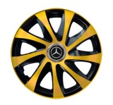 Cumpara ieftin Set 4 capace roti Drift extra gold R15 pentru gama auto Mercedes-Benz