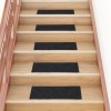 Covorase Scari Autoadezive Gri 60x25 cm, Set 15 Bucati vidaXL - Protectie Antiderapanta si Decor