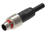 Cablu LUMBERG AUTOMATION M12 4 pini drept 5m pentru senzori și automatizări RP12M-MSSV4D-0508-0500