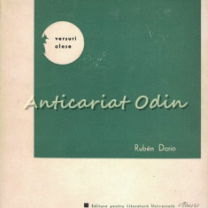 Versuri Alese - Ruben Dario - Tiraj: 3160 Exemplare