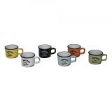 Cana ceramica, alb/ivory, Bistro Cafe Espresso, 120 ml