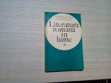 LITERATURA ROMANA IN LUME - C-tin Crisan, V. Craciun (autograf) -1969, 131 p.