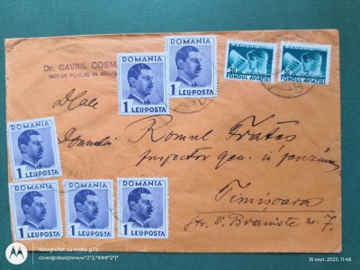 plic corespondenta ,circulat ,cu timbre foto