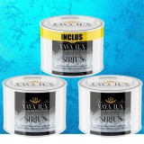Vopsea Decorativă de Lux Sirius &ndash; Albastru | Pachet 1.5L (2&times;0.5L + 0.5L Inclus), Finisaj Perlat cu Perle de Sticlă -Toro Decor