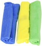 Set 3 lavete cu microfibre Mr. Kleen pentru curatat si spalat orice suprafata 40x30 cm