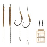 Montura ZFISH Crang Carp, 25lbs, Nr.6, 2buc/pac