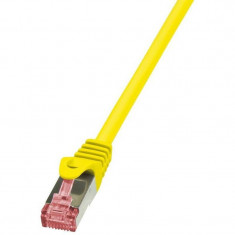 Cablu retea Logilink Patchcord Cat 6 S/FTP PIMF PrimeLine 0.5m galben foto