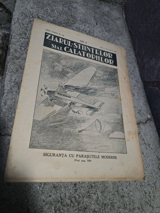 Ziarul Ştiinţelor şi al Călătorilor nr.50/1930