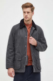 Barbour geaca barbati, culoarea gri, de tranzitie