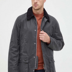 Barbour geaca barbati, culoarea gri, de tranzitie