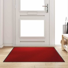 vidaXL Covoraș de intrare Roșu și Negru 120 x 180 cm