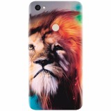 Husa silicon pentru Xiaomi Redmi Note 5A, Awesome Art Of Lion