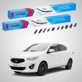 Cumpara ieftin Ștergătoare Mitsubishi Attrage Sedan (A10/A13) 2018-prezent | Set Față Flat Premium &ndash; TeamCar&reg;