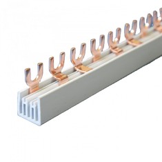Pieptene busbar tip furca 3 poli (14x3 module) 80A 1000mm 16mm &sup2;