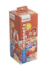 Set 66 litere mari magnetice - miniland