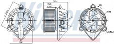 Ventilator habitaclu PEUGEOT 406, 607 1.6-3.0 intre 1995-2011 foto