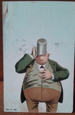 Carte postala, an 1908 foto