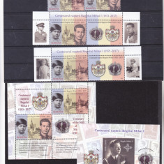 ROMANIA 2021 - CENTENARUL NASTERII REGELUI MIHAI Set complet LP.2343 MNH**