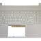 Carcasa superioara cu tastatura palmrest Laptop Gaming, HP, Victus 15-FA, 15-FB, 15Z-FB, N13297-001, N13297-B31, N13297-271, iluminata, alba, layout U