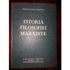 Istoria filosofiei marxiste- Gh. Al. Cazan