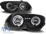 Set de faruri de tuning cu ochi de &icirc;nger halogen potrivit pentru Chrysler 300 M 1999-2004, stanga si dreapta Performance AutoTuning