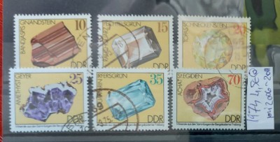 TS21 - Timbre serie DDR - 1974 Mi2006-2011 foto