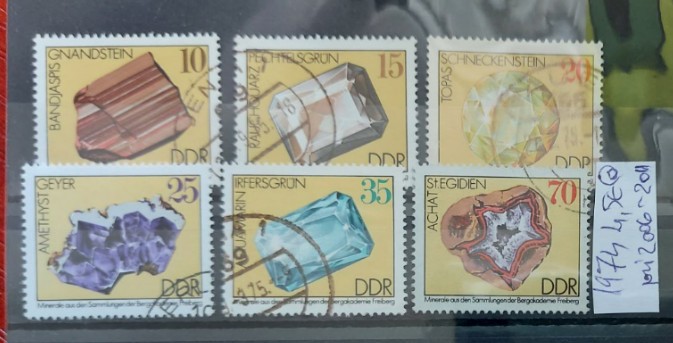TS21 - Timbre serie DDR - 1974 Mi2006-2011