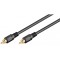 Cablu audio-video RCA-RCA 2m contacte aurite RG59 Goobay