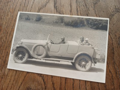 FOTOGRAFIE AUTOMOBIL INTERBELIC, 1919 foto