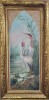 Tablou Art Nouveau Sabine, 63x126 cm, Pictura Originala, Semnat, Panza, Arta Decorativa
