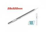 TOTAL - SPIT CU PRINDERE HEX - 28X520MM PowerTool TopQuality