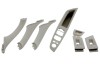 Set manere usa fata interior Bmw Seria 5 F10, F11 2009-, Bej -7 Piese, NTY EWS-BM-057