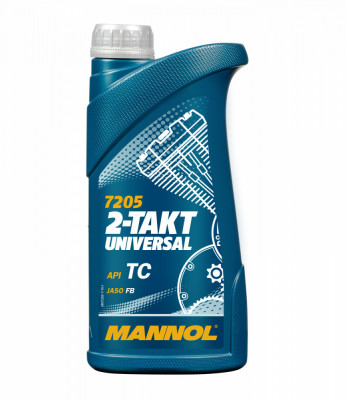 Ulei 2T mineral universal, Mannol, 1l Cod Produs: MX_NEW MN7205-1ML foto