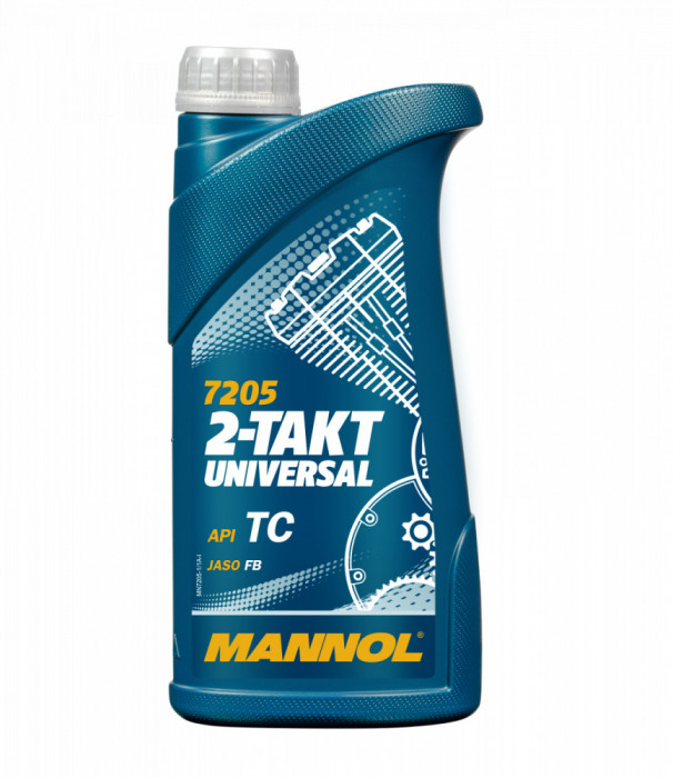 Ulei 2T mineral universal, Mannol, 1l Cod Produs: MX_NEW MN7205-1ML