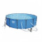 Piscina rotunda cu scara, cadru metalic, pompa de filtrare, 457x107 cm, Bestway? Steel Pro MAX Pool