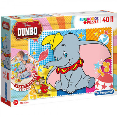 Puzzle de podea Dumbo 40 piese foto