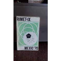 RIMET IX - MEXIC &#039;70 - CAMPIONATELE MONDIALE DE FOTBAL