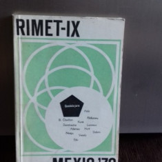 RIMET IX - MEXIC '70 - CAMPIONATELE MONDIALE DE FOTBAL