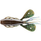 Naluca rac soft Daiwa Prorex Both Craw, Green Pumpkin/Purple, 7.5cm, 6buc