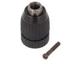 Mandrină pentru mașină de găurit 1,5-13mm, metal și plastic, 72,4mm.