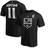 Los Angeles Kings tricou de bărbați Anze Kopitar #11 Authentic Stack Name &amp;amp; Number - XL, Fanatics Branded