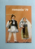 Calendar 1979 costume populare Argeș
