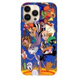 Husa compatibila cu Apple iPhone 12 Pro Max model Looney Tunes characters, Silicon, TPU, Viceversa, Transparent, Carcasa