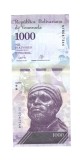 Bancnota Venezuela 1000 bolivares 23 martie 2017, aUNC