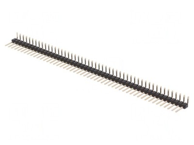 Şir Pini 50P 90&amp;deg; 2,54mm THT foto