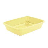 Litiera pentru pisici MPB Birba Mini, 30x31x9h cm, Galben