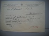 HOPCT DOCUMENT VECHI 315 MINISTERUL INDUSTRIEI COMERT EXTERIOR /BUCURESTI 1936, Documente