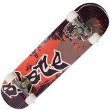 Cumpara ieftin Skateboard Action One, ABEC-7 Aluminiu, 79 x 20 cm, Multicolor Skate Skull