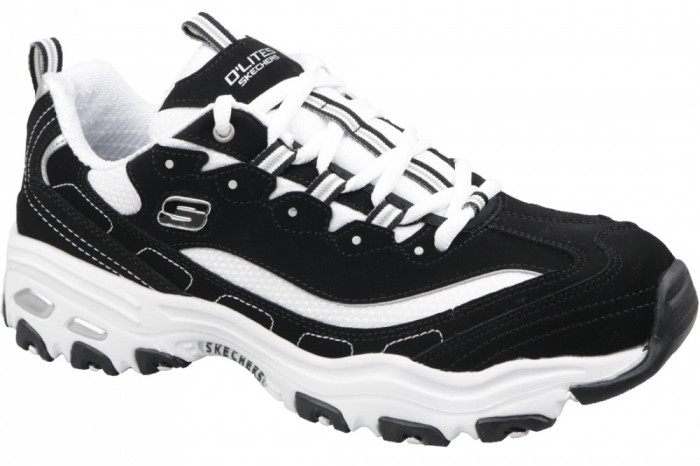 Pantofi pentru adidași Skechers D&#039;Lites 52675-BKW negru