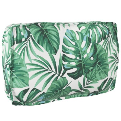 vidaXL Pernă pentru spătar din paleți model frunze 70 x 40 x 12 cm 42001526 foto
